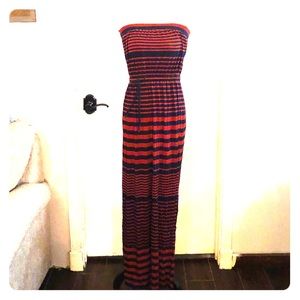 Strapless Maxi Dress